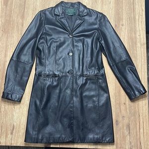 Lauren Ralph Lauren Women’s 100% Leather Jacket